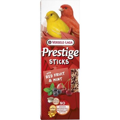 Versele-Laga Prestige Sticks tyčinky bobule & máta pro kanárky 60 g – Hledejceny.cz