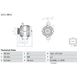 generátor BOSCH 0 986 041 850