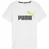 Dětské tričko Puma ESS+ 2 COL LOGO TEE B 58698532 bílá
