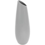 Keramická váza Oval, 12 x 36 x 12 cm, šedá – Hledejceny.cz