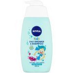 Nivea Dětský sprchový gel a šampon 2 v 1 s jablečnou vůní 2 in Shower & Shampoo 500 ml – Zboží Mobilmania