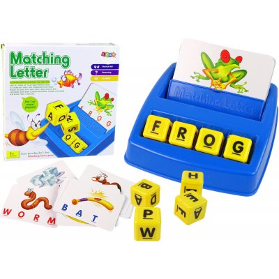 Lean Toys Matching Letter anglická abeceda vzdělávací hra pro děti