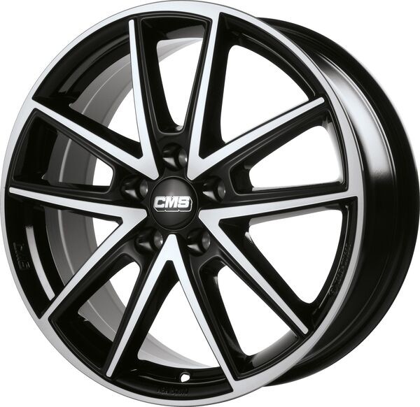 CMS C30 7x17 5x114,3 ET43,5 black polished