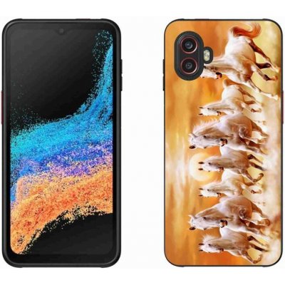 Pouzdro mmCase Gelové Samsung Galaxy Xcover 6 Pro - koně 2 – Zboží Mobilmania