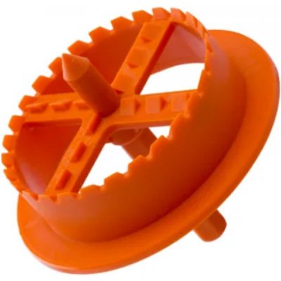 Frézka plastová oranžová ∅ 65 mm – Zboží Mobilmania