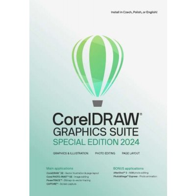 COREL CorelDRAW Graphics Suite Special Edition 2024 ESDCDGS2024SECZPL – Hledejceny.cz