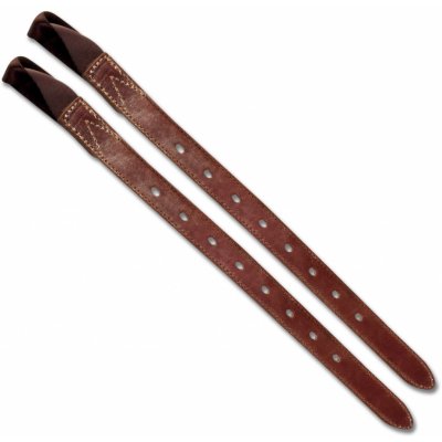 Wintec Náhradní kožené popruhy na sedlo pro podbřišník 15 a 16 Hnědá 15"/37,5 cm – Zboží Dáma