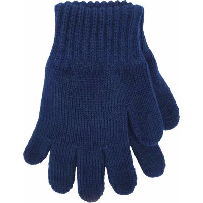Boma Glory Dětské pletené zimní rukavice tmavě modrá