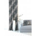 Závěs dekorační nebo látka, Soft Waves, šedý, 150 cm 150 cm – Hledejceny.cz