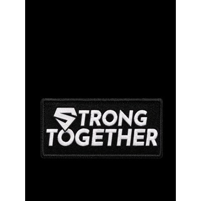 SWAGLIFT STRONG TOGETHER Nášivka Nášivka typ: STRONG TOGETHER - Bílá – Sleviste.cz