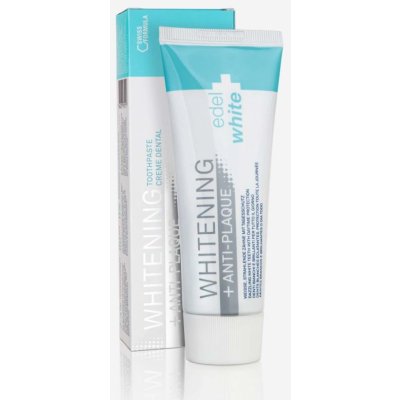 Edelwhite zubní pasta Whitening Anti-Plaque 75 ml – Zboží Mobilmania
