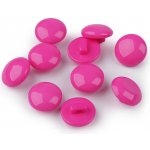 Knoflík plastový spodní přišívání 12,5mm - tmavší růžová – Hledejceny.cz