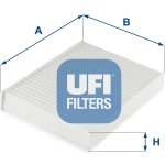 Filtr, vzduch v interiéru UFI 53.299.00 – Hledejceny.cz