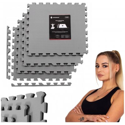 Springos FM0009 PODLAHOVÁ PODLOŽKA 60 x 60 x 2 CM 4 ks – Zboží Dáma