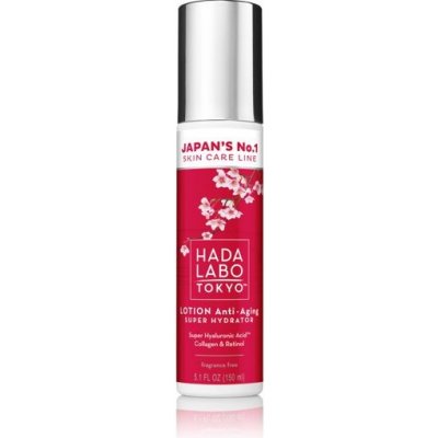 HADA LABO TOKYO RED LINE 40+ Lotion Anti-Aging SUPER HYDRATOR 150 ml – Zboží Mobilmania