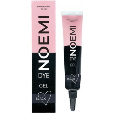 Noemi Lash & Brow Hybrid GEL Dye hybridní gelová barva na řasy a obočí Black 10 ml – Zboží Mobilmania