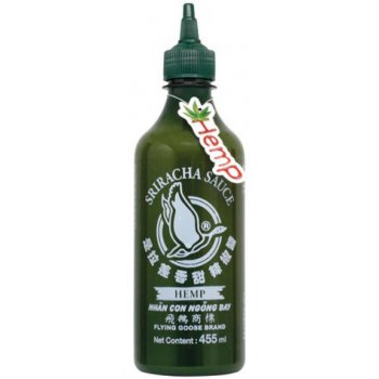 Flying goose chilli omáčka Sriracha zelená hemp 455 ml