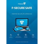 F-Secure SAFE 1 lic. 1 rok (FCFXBR1N001E1) – Hledejceny.cz