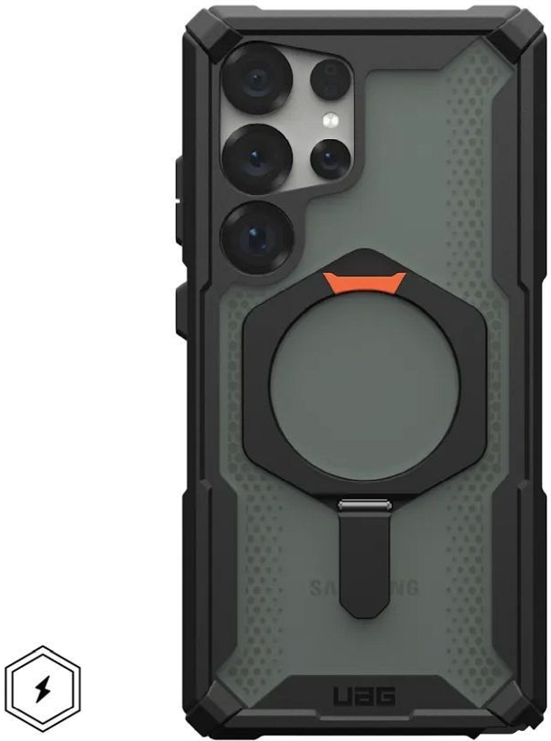 UAG Plasma XTE Magnet Samsung Galaxy S25 Ultra Black/Orange 214467114097