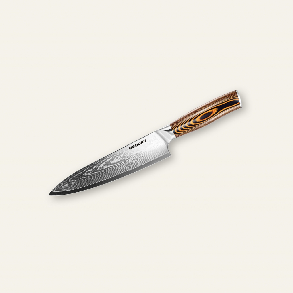 Seburo Šéfkuchařský nůž SUBAJA Damascus 200 mm