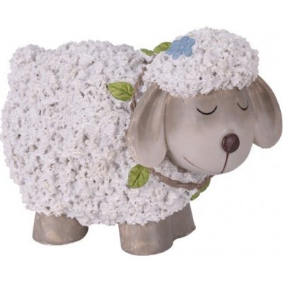 Jarní ovečka – bílá 12 cm Sezónkovo – Zboží Mobilmania