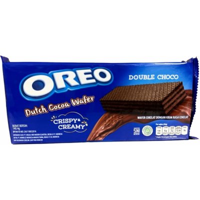 Oreo Dutch Cocoa Double Choco Wafer 140,4 g – Zboží Mobilmania