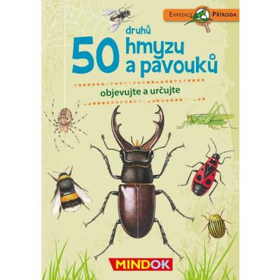 Expedice příroda: 50 druhů hmyzu a pavouků - neuveden – Zboží Mobilmania