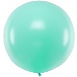 PartyDeco BALÓN 1m pastelový světle mintový – Zboží Dáma