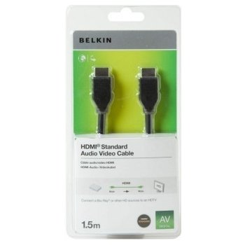 Belkin F3Y017cp1.5MBLK