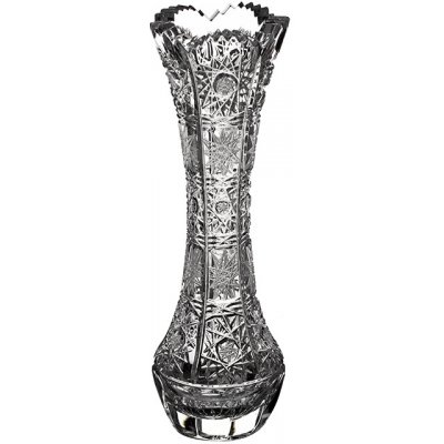 PB CRYSTAL Broušená váza-píšťala 88350/155mm. Klasický brus 500 PK. – Zboží Dáma