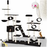 Tectake kočičí škrabadlo snooky 261 cm – Zboží Dáma