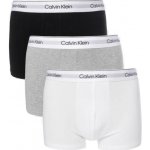 Calvin Klein Modern Cotton Stretch Low Rise Trunk 3-Pack Black/ White/ Grey Heather – Zbozi.Blesk.cz