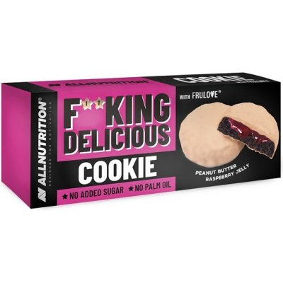 ALLNUTRITION Fitking Cookie Peanut Butter Raspberry Jelly 128g – Zboží Mobilmania