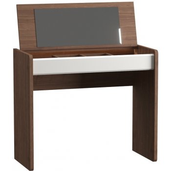 Casarredo se zrcadlem Cameo ořech / bílý lesk