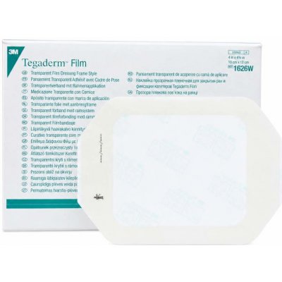 3M Tegaderm transp.převaz.fólie 6 x 7cm 1624W – Zboží Dáma