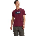 Levis tričko s krátkým rukávem GRAPHIC CREWNECK TEE Bordó – Hledejceny.cz