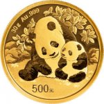 China Mint / Shanghai Mint Zlatá mince 500 Yuan China Panda 30 g – Hledejceny.cz
