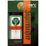 Jägermeister 35% 1,75 l (dárkové balení 2 sklenice + pumpa) – Sleviste.cz