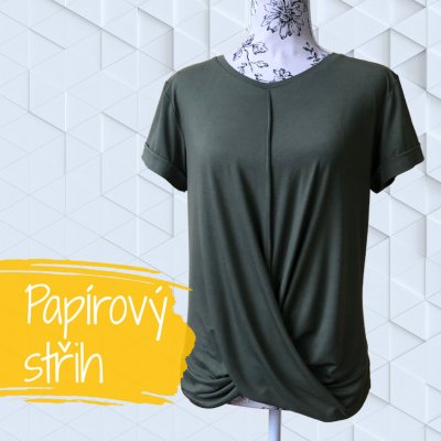 Střihová šablona - Dámské tričko Wind – Hledejceny.cz