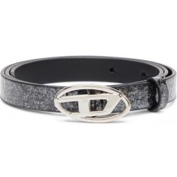 Diesel opasek OVAL D LOGO B-1DR 15 BELT černá