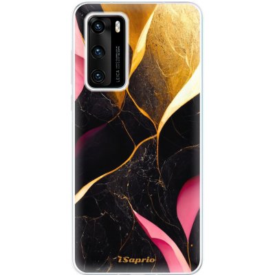 Pouzdro iSaprio - Gold Pink Marble - Huawei P40 – Hledejceny.cz