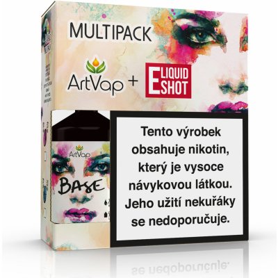 ArtVap Nikotinová báze Multipack PG30/VG70 6mg 500ml