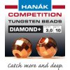 Výroba nástrahy Hanák Competition Tungstenové Hlavičky Diamond Měděné 3,0 mm