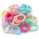 Mini látkové gumičky do vlasů - 50ks – Zbozi.Blesk.cz