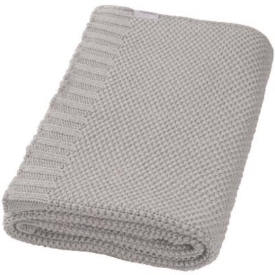 Baby Matex Pletená deka bavlněná šedá