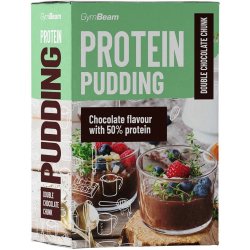 GymBeam Protein puding Double chocolate Chunk 500 g