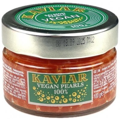 Gourmet Partners Kaviár "Vegan Salmon pearls" 100 g – Zboží Dáma