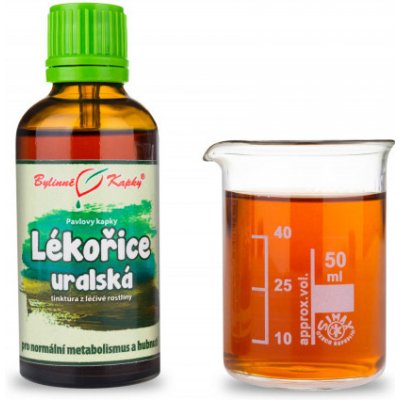 Bylinné kapky Lékořice uralská 50 ml – Hledejceny.cz
