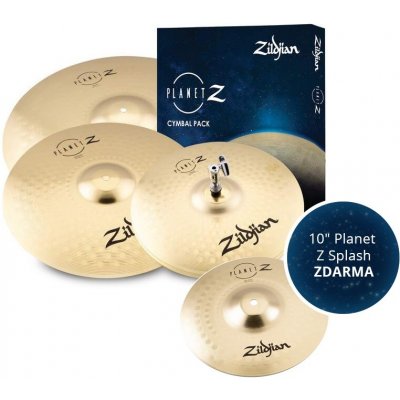 Zildjian Planet Z 4 Cymbal pack + 10" Planet Z Splash – Zbozi.Blesk.cz