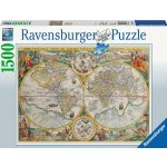 Ravensburger Mapa světa 1594 1500 dílků – Sleviste.cz